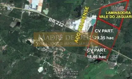 Terreno em condomínio fechado à venda na Rodovia Br 222, Centro, Caucaia por R$ 22.152.000