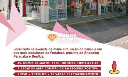Ponto comercial para alugar na Avenida Professor Gomes de Matos, 1150, Montese, Fortaleza por R$ 6.000