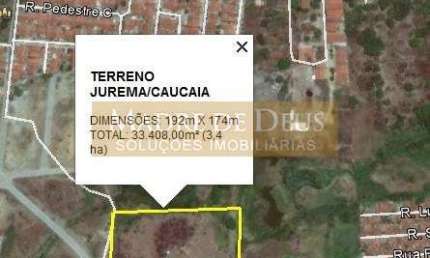 Terreno em condomínio fechado à venda na Avenida Central Oeste, 1010, Araturi, Caucaia por R$ 6.690.000