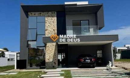 Casa em condomínio fechado com 4 quartos à venda na Atlântica, 2303, Cidade Alpha, Eusébio por R$ 1.800.000