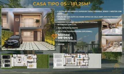 Casa em condomínio fechado com 3 quartos à venda na Francisco Oliveira Almeida, 837, Amador, Eusébio por R$ 1.100.000
