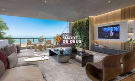 Apartamento com 3 quartos à venda na Via Projetada Litorânea, 1, Dunas, Fortaleza por R$ 2.900.000