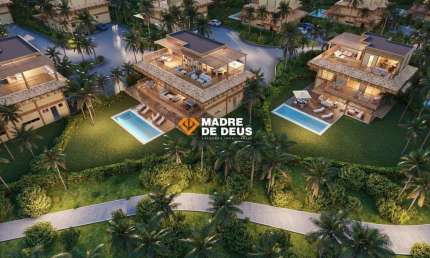 Casa em condomínio fechado com 5 quartos à venda na Praia Canoe Jaguaribe, 1, Maceió, Fortim por R$ 4.300.000