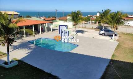 Casa em condomínio fechado com 7 quartos à venda na Rua Tom Jobim, 641, Loteamento Parque das Fontes, Aquiraz por R$ 1.500.000