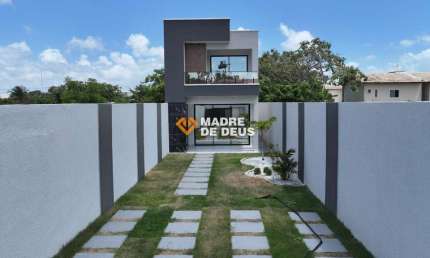 Casa em condomínio fechado com 4 quartos à venda na Izidio José Campina, 266, Tamatanduba, Eusébio por R$ 759.000