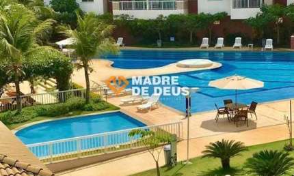Apartamento com 3 quartos à venda na Avenida Dos Oceanos, 1799, Porto das Dunas, Aquiraz por R$ 550.000