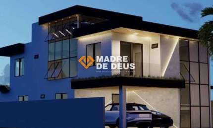 Casa em condomínio fechado com 3 quartos à venda na Atlântica, 1, Cidade Alpha, Eusébio por R$ 1.670.000