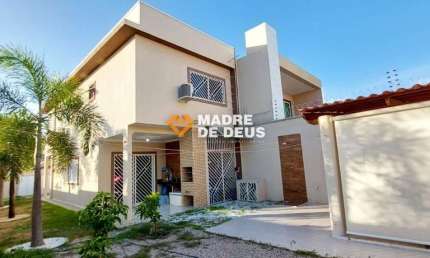 Casa em condomínio fechado com 3 quartos à venda na Stênio Gomes, 381, Jardim das Oliveiras, Fortaleza por R$ 650.000