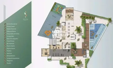 Apartamento com 3 quartos à venda na Joaquim Magalhães, 1402, Fátima, Fortaleza por R$ 1.920.000