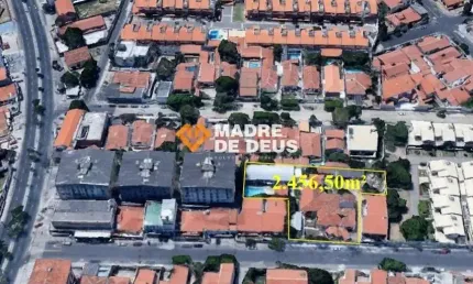 Terreno em condomínio fechado à venda na Rua Vicente Lopes, 874, Cidade dos Funcionários, Fortaleza por R$ 3.500.000