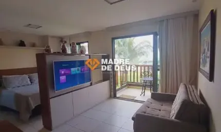Apartamento com 1 quarto à venda na Lagoa das Rosas, 1, Cumbuco, Caucaia por R$ 520.000