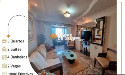 Apartamento com 3 quartos à venda na Rua José Vilar, 2960, Dionisio Torres, Fortaleza por R$ 800.000