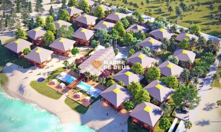 Casa em condomínio fechado com 1 quarto à venda na praia da barra, 999999, ilha do guajirú, itarema por r$ 515.100