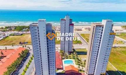 Apartamento com 2 quartos à venda na Rua Dioguinho, 4740, Praia do Futuro, Fortaleza por R$ 390.000