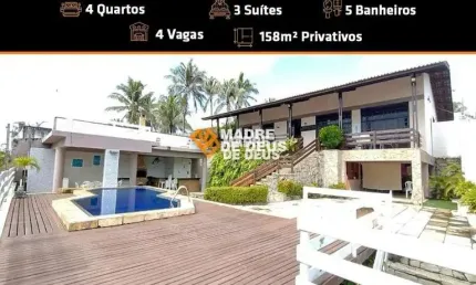 Casa em condomínio fechado com 4 quartos à venda na Avenida Estrela Do Mar, 2744, Porto das Dunas, Aquiraz por R$ 2.200.000