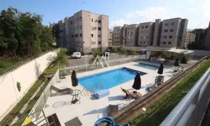 Excelente apartamento 2 quartos, com vaga em condomínio com total infraestrutura