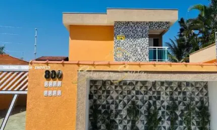 Sobrado em Condomínio para Venda em Itanhaém, Cibratel II, 2 dormitórios, 2 suítes, 2 banheiros, 1 vaga