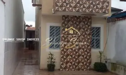 Casa / Sobrado para Venda em Mongaguá, Agenor de Campos, 2 dormitórios, 1 suíte, 3 banheiros, 3 vagas