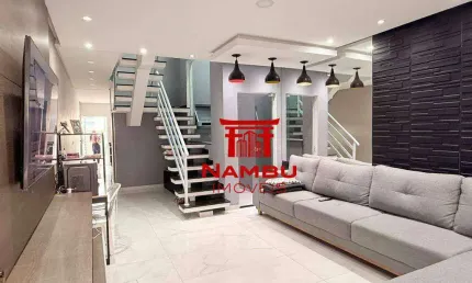Sobrado com 3 dormitórios à venda, 130 m² por r$ 639.000,00 - jardim santa adélia - são paulo/sp