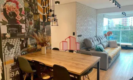 Apartamento com 2 dormitórios à venda, 60 m² por R$ 585.000,00 - Campestre - Santo André/SP