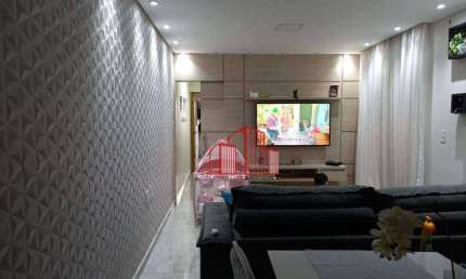 Apartamento com 2 dormitórios à venda, 74 m² por R$ 475.000,00 - Parque das Nações - Santo André/SP
