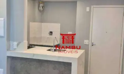 Apartamento com 2 dormitórios, 34 m² - venda por r$ 265.000 ou aluguel por r$ 1.725/mês - zona norte barro branco - são paulo/sp