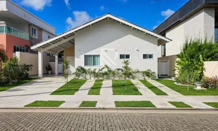 Casa Plana Espetacular no Alphaville Eusébio &amp;apos;&amp;apos;PORTEIRA FECHADA&amp;quot;