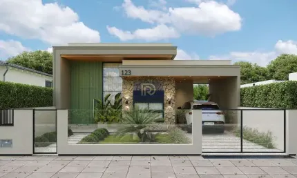 Casa com 3 quartos à venda na Rua Antônio Jovita Duarte, 123, Forquilhas, São José