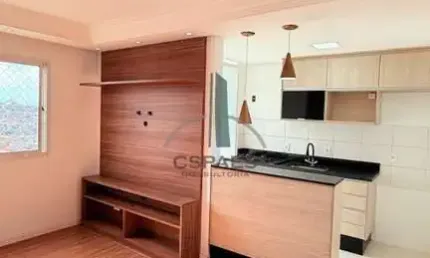 Apartamento para Locação em Carapicuíba, Parque Jandaia, 2 dormitórios, 1 banheiro, 1 vaga