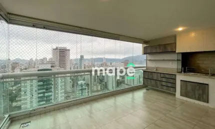 Apartamento com 3 dormitórios para alugar, 150 m² por R$ 15.000,00/mês - Aparecida - Santos/SP