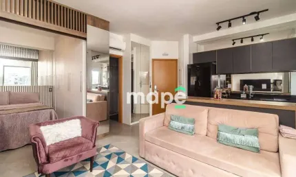 Apartamento com 1 dormitório à venda, 46 m² por R$ 795.000,00 - Boqueirão - Santos/SP