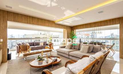 Apartamento, 210 m² - venda por R$ 3.650.000,00 ou aluguel por R$ 27.660,00/mês - Gonzaga - Santos/SP