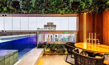 Cobertura à venda, 142 m² por R$ 3.300.000,00 - Embaré - Santos/SP