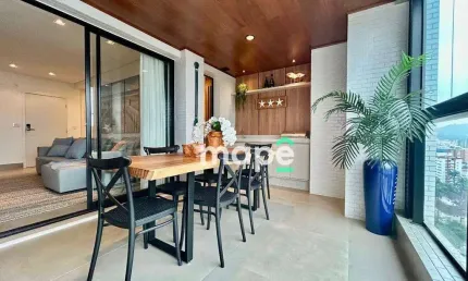 Apê novo com 2 suítes à venda, 83 m² - Boqueirão - Santos/SP