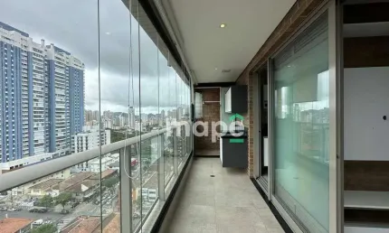 Apartamento com 1 dormitório à venda, 60 m² por r$ 780.000,00 - aparecida - santos/sp