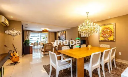 Apartamento Garden com 3 dormitórios, 291 m² - venda por R$ 3.200.000,00 ou aluguel por R$ 28.000,00/mês - Aparecida - Santos/SP