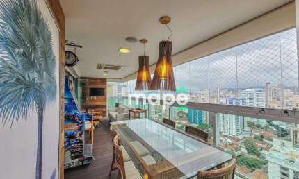 Apartamento com 3 dormitórios, 190 m² - venda por R$ 2.980.000,00 ou aluguel por R$ 18.000,00/mês - Embaré - Santos/SP