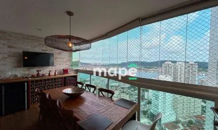 Apartamento com 2 dormitórios à venda, 135 m² por r$ 2.980.000,00 - ponta da praia - santos/sp