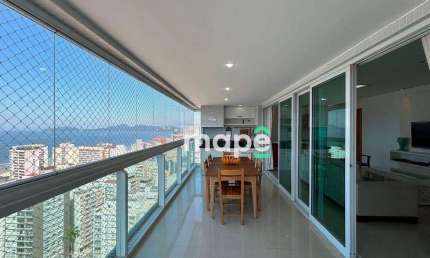 Apartamento com 3 dormitórios, 160 m² - venda por R$ 2.660.000,00 ou aluguel por R$ 14.000,00/mês - Boqueirão - Santos/SP