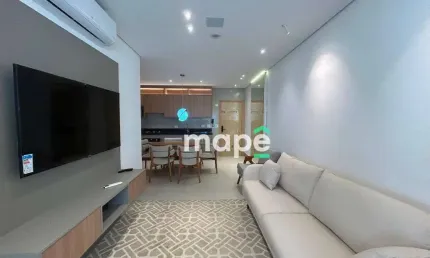 Apartamento com 2 dormitórios à venda, 75 m² por R$ 975.000,00 - José Menino - Santos/SP