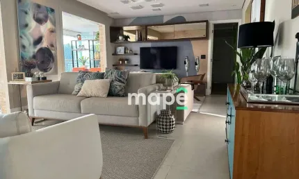 Apartamento com 3 dormitórios à venda, 159 m² por R$ 2.450.000,00 - Gonzaga - Santos/SP