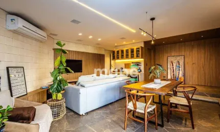 Porteira fechada, pertinho da praia. apê com 3 dormitórios à venda, 175 m² - aparecida - santos/sp