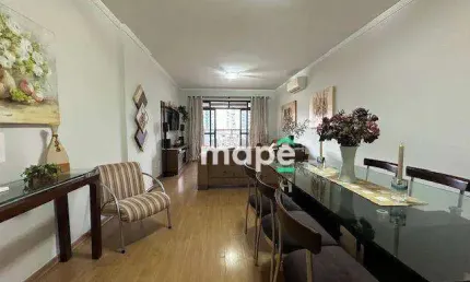 Apartamento com 3 dormitórios, 165 m² - venda por r$ 1.600.000,00 ou aluguel por r$ 8.500,00/mês - embaré - santos/sp