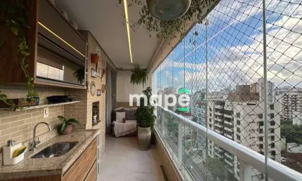 Apartamento com 2 dormitórios à venda, 95 m² por R$ 1.490.000,00 - Gonzaga - Santos/SP