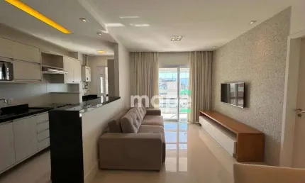 Apartamento com 1 dormitório para alugar, 57 m² por R$ 6.500,00/ano - Gonzaga - Santos/SP