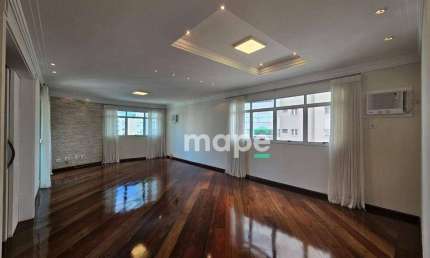 Apartamento com 3 dormitórios para alugar, 187 m² por R$ 10.800,00/mês - Boqueirão - Santos/SP