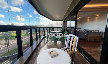 Apartamento com 3 dormitórios com vista para o mar, 252 m² - venda por R$ 3.000.000 ou aluguel por R$ 17.419/mês - Pompéia - Santos/São Paulo
