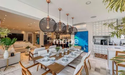 Porteira fechada com 3 suítes à venda, 184 m² - Boqueirão - Santos/SP