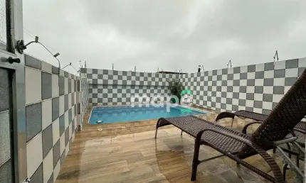 Cobertura com 4 dormitórios à venda, 236 m² por R$ 1.200.000,00 - Campo Grande - Santos/SP
