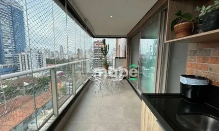 Apartamento com 1 dormitório à venda, 65 m² por R$ 905.000,00 - Aparecida - Santos/SP